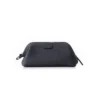 Black Leather Wash Bag
