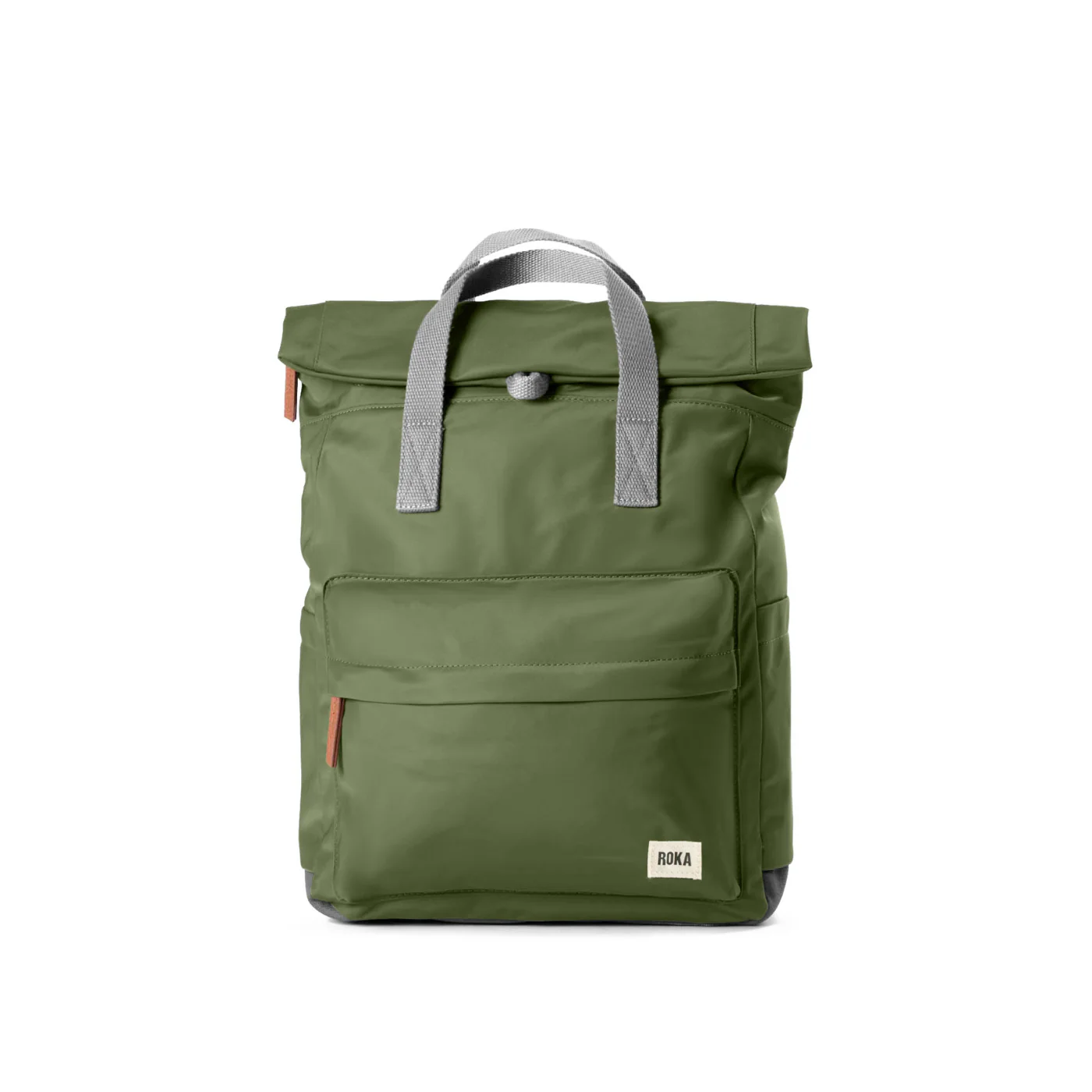 Roka_Canfield_B_Medium_avocado_front Canfield B Medium Collage Bag - Image 1