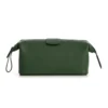 Royal Forest Green Leather Wash Bag