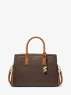 Laila Medium Signature Logo Satchel