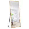 Talma Wood Flat Mirror Size:  65" H x 22" W