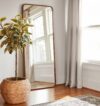 Bentwood Rounded Floor Mirror